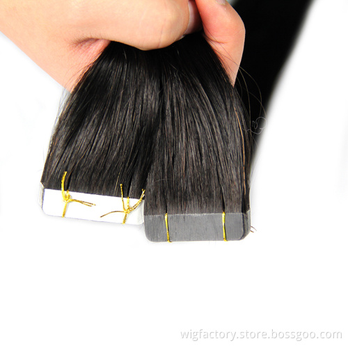 factory price tape in hair extensions,Brazilian tape in hair extension human hair,tape in hair extensions double drawn